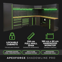 ApexForge Shadowline Pro Modular Garage Cabinet System — Results & Stats