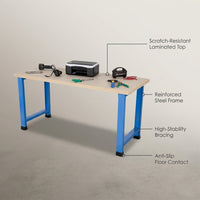 ForgeLine Precision Work Bench — infographic