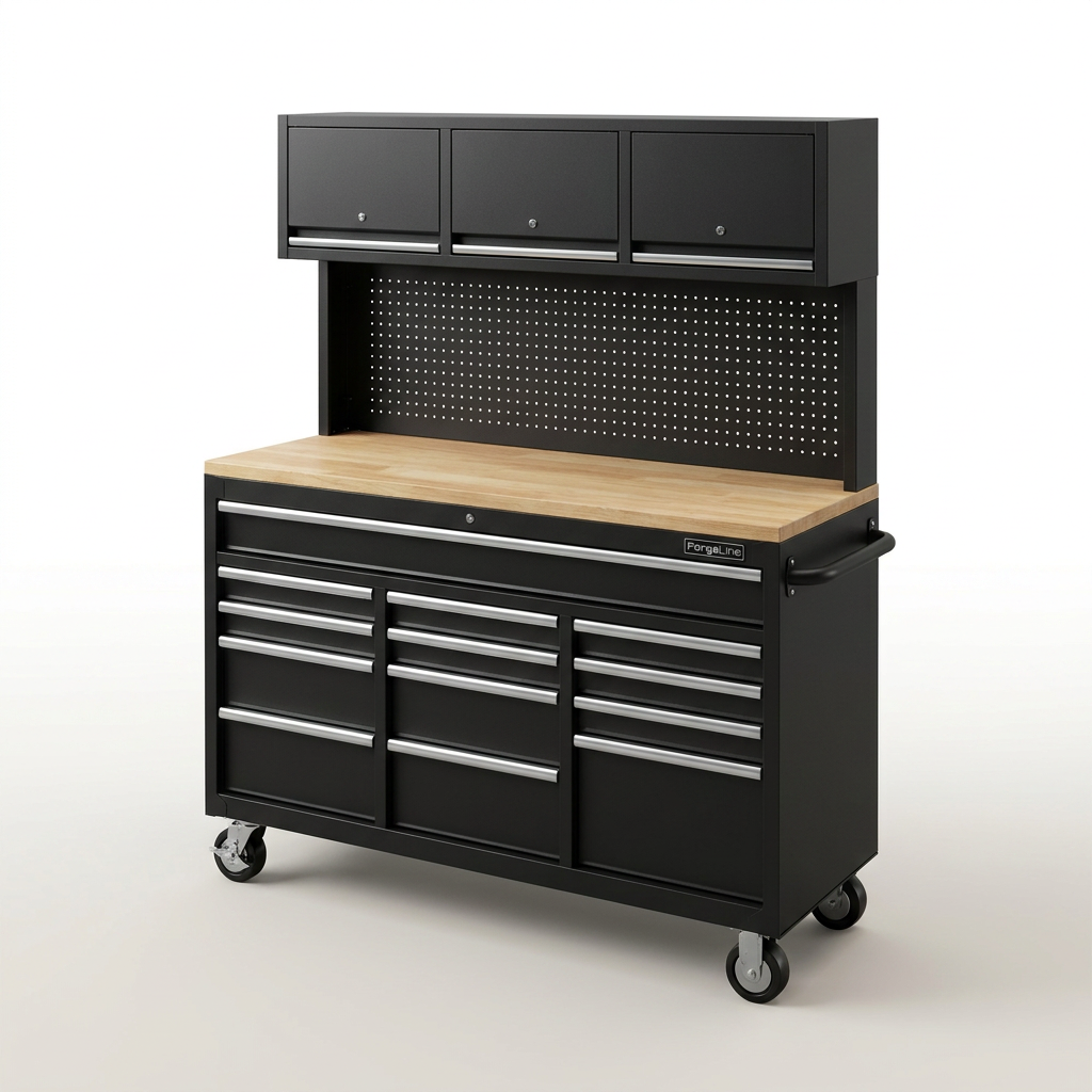 ForgeLine Titan Pro Workstation — Studio Shot