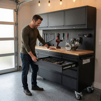 ForgeLine Titan Pro Workstation — Lifestyle