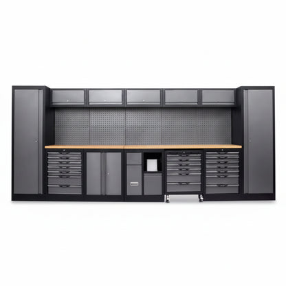 TitanForge WallLine Ultimate Garage Workbench Suite