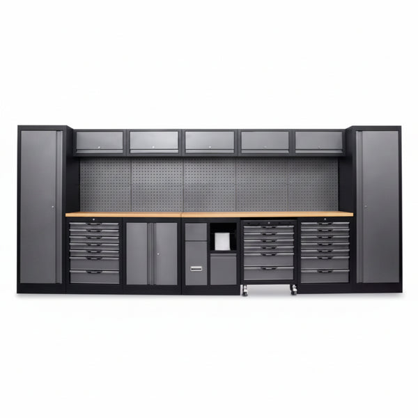 TitanForge WallLine Ultimate Garage Workbench Suite
